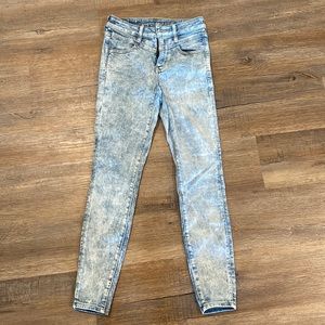American Eagle hi rise next level stretch jegging